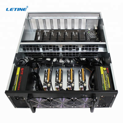 8 εγκατάσταση γεώτρησης μεταλλείας GPU 6 GPU κ.λπ. για Ltc Zec Dogecoin 12 κάρτα γραφικών καρτών γραφικών 2gb Gddr5 κοστουμιών 4g μητρικών καρτών μεταλλείας Gpu