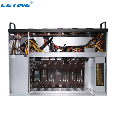 Ethereum 8 Crypto εγκατάσταση γεώτρησης Cmp 170hx 90hx Amd επειδή-160 2980 μητρική κάρτα 3000W μεταλλείας Gpu