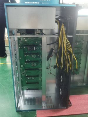 εγκατάσταση γεώτρησης 3000W Psu που εξάγει 6 GPU 70mm κριός 4GB απόστασης DDR3 Pcie