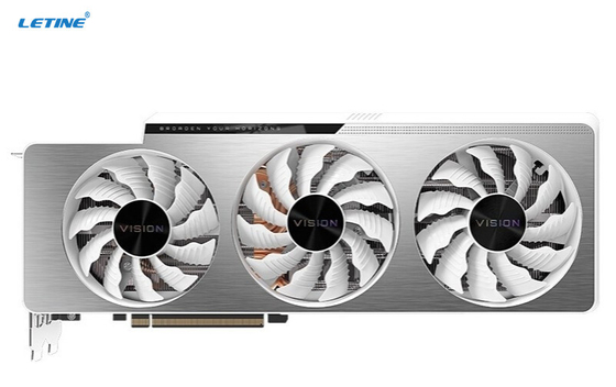 Έκδοση καρτών γραφικών LHR 10GB GDDR6X 1650MHz τυχερού παιχνιδιού Geforce RTX 3080
