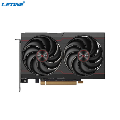 Τηλεοπτικός σάπφειρος Radeon RX 6600 καρτών ανθρακωρύχων μη LHR GPU διακοσοπενηνταεξάμπιτη κάρτα γραφικών 8G GDDR6