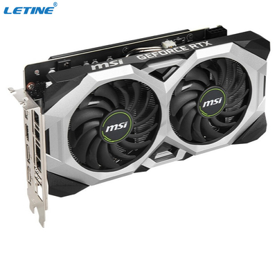 1650MHz γραφική κάρτα MSI GeForce RTX 2060 VENTUS XS Γ 6G τυχερού παιχνιδιού