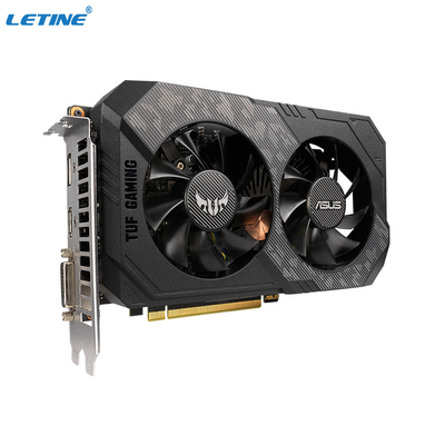 Γραφικό ΤΥΧΕΡΌ ΠΑΙΧΝΊΔΙ καρτών ASUS GTX1660S O6G ανθρακωρύχων 6GB GDDR6