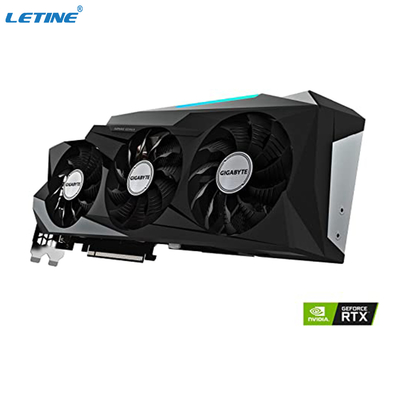 Gigabyte GeForce RTX 3080 κάρτα γραφικών 3 της OC 12G τυχερού παιχνιδιού ανεμιστήρες WINDFORCE