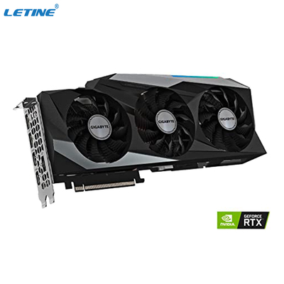 Gigabyte GeForce RTX 3080 κάρτα γραφικών 3 της OC 12G τυχερού παιχνιδιού ανεμιστήρες WINDFORCE