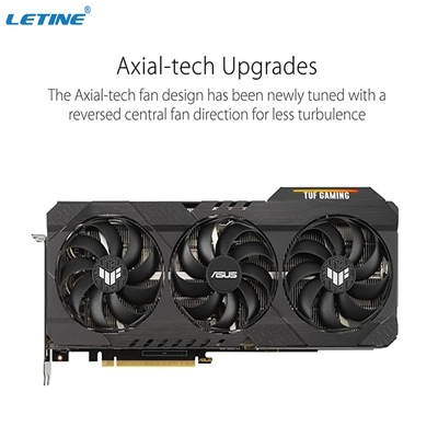 Τυχερό παιχνίδι εκδόσεων Tj OC καρτών γραφικών ASUS TUF GeForce RTX 3070 HDMI NVIDIA