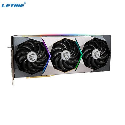 GDRR6X διακοσοπενηνταεξάμπιτο MSI GeForce RTX 3070 κάρτα γραφικών 8GB SUPRIM Tj για το τυχερό παιχνίδι