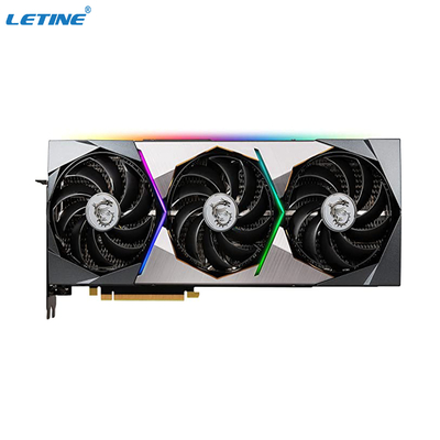 GDRR6X διακοσοπενηνταεξάμπιτο MSI GeForce RTX 3070 κάρτα γραφικών 8GB SUPRIM Tj για το τυχερό παιχνίδι