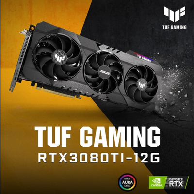Κάρτα γραφικών 3080TI ASUS tuf-rtx3080ti-12G μεταλλείας LTC ZEC για τον ανθρακωρύχο GPU