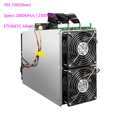 Ανθρακωρύχος ym-100 ασημένιο 2400MH 2300Watt 3530mmx250mmx380mm της FCC ETH κ.λπ.