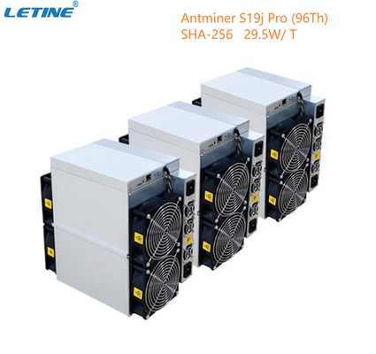 Ανθρακωρύχος Bitmain Antminer S19j υπέρ 96ο 29.5W/T διεπαφών BTC Asic Ethernet