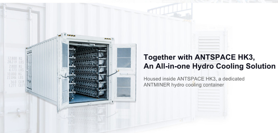Υδρο ψύξη BTC Asic Antminer Bitmain Antminer S19 Pro+ XYD 198ο 27.5W/T