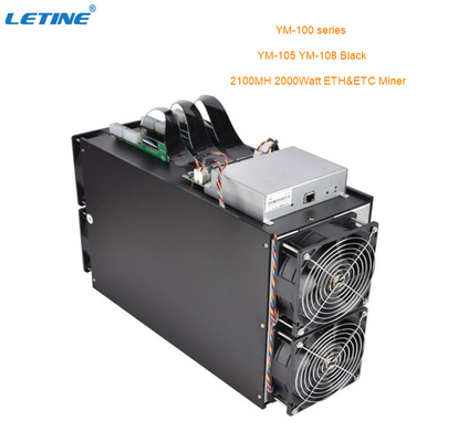 Ym-100 σειρά ym-105 ym-108 μαύρος ανθρακωρύχος 2100MH 2000Watt ETH&ETC