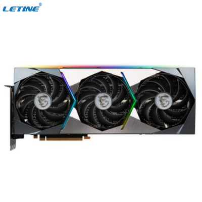 3 γραφική κάρτα RTX 3090TI Msi SUPRIM Χ 24GB GDDR6X 384 μπιτ 480W ανθρακωρύχων ανεμιστήρων