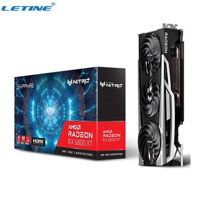 Σάπφειρος Nitro+ Radeon Rx 6800 Xt Oc 16g Gddr6 καρτών γραφικών Ethereum Amd μεταλλείας