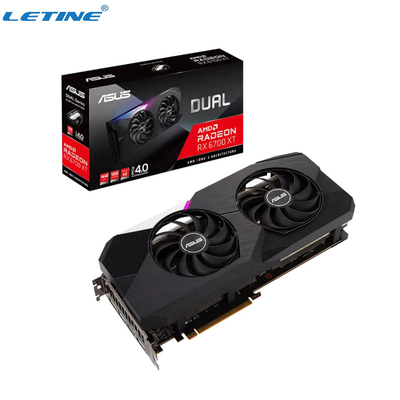 DirectX12 κάρτες γραφικών ASUS διπλός-rx6700xt-12G μεταλλείας για την εγκατάσταση γεώτρησης μεταλλείας Gpu