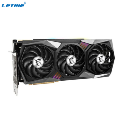 GDDR6 Nvidia Msi Geforce Rtx 3090 τσιπ καρτών γραφικών GA106 τρίο 24G τυχερού παιχνιδιού