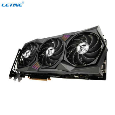 GDDR6 Nvidia Msi Geforce Rtx 3090 τσιπ καρτών γραφικών GA106 τρίο 24G τυχερού παιχνιδιού