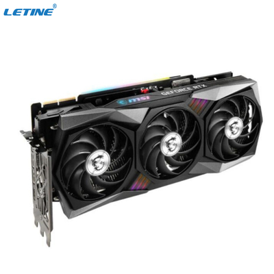GDDR6 Nvidia Msi Geforce Rtx 3090 τσιπ καρτών γραφικών GA106 τρίο 24G τυχερού παιχνιδιού