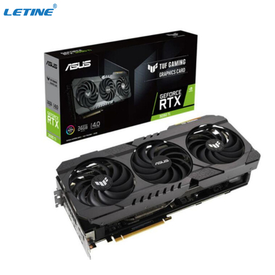 ASUS TUF RTX 3090 τηλεοπτική κάρτα καρτών γραφικών GDDR6X ΤΥΧΕΡΟΎ ΠΑΙΧΝΙΔΙΟΎ 24G