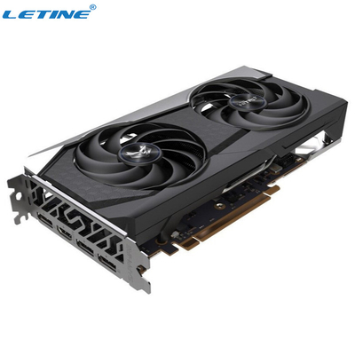 Ανεμιστήρων πιό δροσερός σάπφειρος Rx 6600xt Nitro+ 8gb Gddr6 καρτών ανθρακωρύχων γραφικός εκατονεικοσαοκτάμπιτο