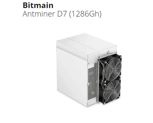 Αλγόριθμος Hashrate 1.286Th/S 3148W ανθρακωρύχων X11 Antminer D7 1286Gh BTC Asic