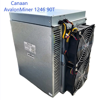 Ανθρακωρύχος Canaan Avalon A1246 90T BTC Asic 1246 90T τσιπ μεγέθους 16 NM