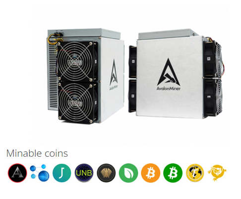 Ανθρακωρύχος Canaan Avalon A1246 90T BTC Asic 1246 90T τσιπ μεγέθους 16 NM