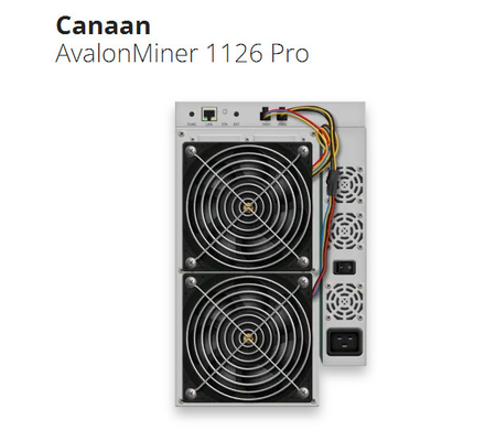 Υπέρ χρησιμοποιημένος Avalon ανθρακωρύχος 68Th/S 50W/T SHA 256 1126 Algo για τη μεταλλεία Bitcon