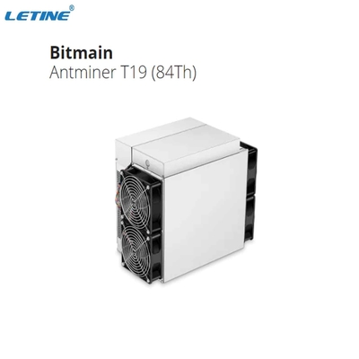 Απόθεμα Antminer T19 88ο 84Ο Bitmain Sha-256 ανθρακωρύχος Bitcoin BTC